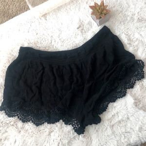 Macramé Lounge Shorts